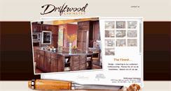 Desktop Screenshot of driftwoodcabinetry.com