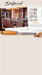 Mobile Screenshot of driftwoodcabinetry.com