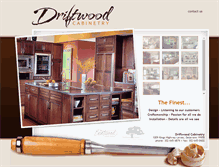 Tablet Screenshot of driftwoodcabinetry.com